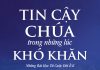 Sách: Tin Cậy Chúa Trong Những Lúc Khó Khăn (phần 2)
