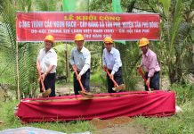 Tiền Giang: Lễ Khởi Công Xây Dựng Cầu Ngọn Rạch – Cây Bàng