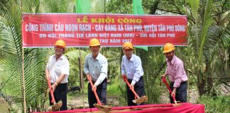 Tiền Giang: Lễ Khởi Công Xây Dựng Cầu Ngọn Rạch – Cây Bàng