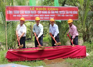 Tiền Giang: Lễ Khởi Công Xây Dựng Cầu Ngọn Rạch – Cây Bàng