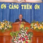 MSQN Nguyễn Đồng Minh cầu nguyện khai lễ