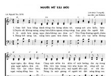 Bài hát: Người Nữ Tài Đức