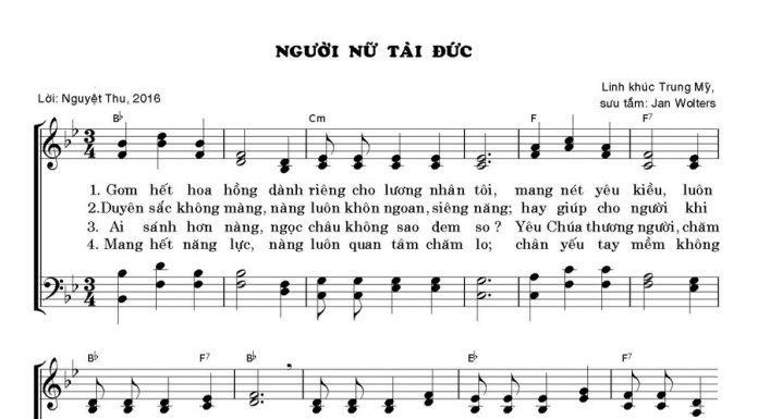 Bài hát: Người Nữ Tài Đức