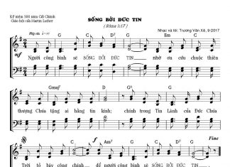 Bài hát: Sống Bởi Đức Tin
