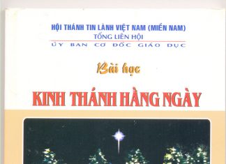 Ủy Ban Cơ Đốc Giáo Dục Tổng Liên Hội Đã Phát Hành Sách Mới