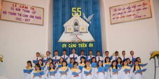 Lễ Kỷ Niệm 55 Năm Thành Lập Hội Thánh Vĩnh Phước