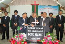 Lễ Khởi Công Xây Dựng Nhà Thờ Đơng Kriăng – Lâm Đồng