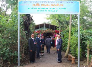 Lễ Ra Mắt Điểm Nhóm Tin Lành Buôn Trâp – Đăk Lăk