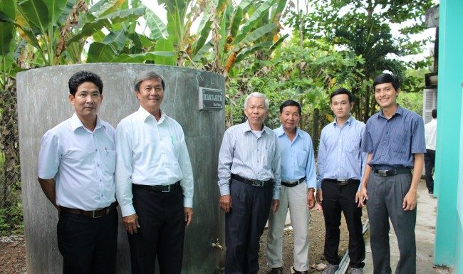 Tiền Giang: Bàn Giao 27 Hồ Chứa Nước Cho Các Trường Học