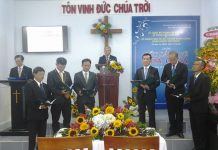 Lễ Công Bố Thành Lập Chi Hội – Cung Hiến Nhà Thờ – Bổ nhiệm Quản nhiệm HTTL Long Trường, TP. HCM.