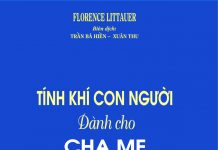 UB.CĐGD – Sách: Tính Khí Con Người Dành Cho Cha Mẹ