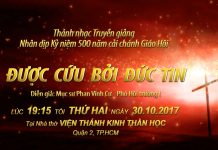 Video Clip Kêu Gọi Cho Chương Trình Truyền Giảng Nhân Dịp 500 Năm Cải Chánh Giáo Hội