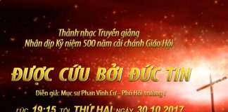 Video Clip Kêu Gọi Cho Chương Trình Truyền Giảng Nhân Dịp 500 Năm Cải Chánh Giáo Hội