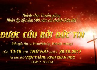 Video Clip Kêu Gọi Cho Chương Trình Truyền Giảng Nhân Dịp 500 Năm Cải Chánh Giáo Hội