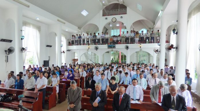 Lễ Cảm Tạ Chúa Tại Hội Thánh Trà Vinh