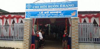 Lễ Bổ Nhiệm Quản Nhiệm Chi Hội Buôn Êrang – Đăk Lăk