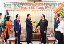 Ủy Ban TW MTTQ Việt Nam Chúc Mừng Giáng Sinh Tổng Liên Hội