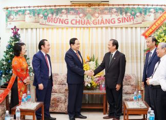 Ủy Ban TW MTTQ Việt Nam Chúc Mừng Giáng Sinh Tổng Liên Hội