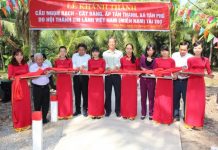 Tiền Giang: Lễ Khánh Thành Cầu Ngọn Rạch – Cây Bàng