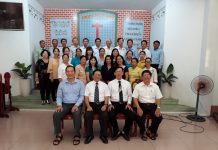 Lớp Bồi Dưỡng Giáo Viên Trường Chúa Nhật Tỉnh An Giang.