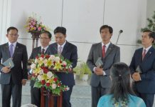 Lễ Tấn Phong Mục sư Tại Nhà Thờ Tin Lành Vĩnh Long