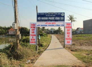 Lễ Cảm Tạ Chúa Và Ra Mắt Hội Nhánh Phước Vĩnh Tây – Long An