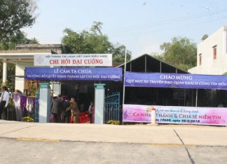 Lễ Cảm Tạ Chúa Và Công Bố Thành Lập Chi Hội Đại Cường