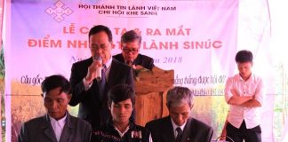 Lễ Ra Mắt Các Điểm Nhóm Tại Tỉnh Quảng Trị