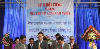 Lễ Khởi Công Xây Dựng Nhà Thờ Tin Lành Cam Nghĩa