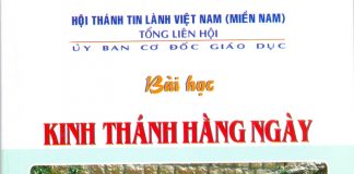 UB.CĐGD – Kinh Thánh Hằng Ngày Quí 2/2018