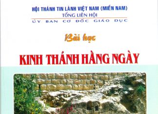 UB.CĐGD – Kinh Thánh Hằng Ngày Quí 2/2018