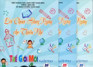 Lời Chúa Hằng Ngày cho Thiếu Nhi / Thế Giới Mới – Tuổi Thơ – Quý 2