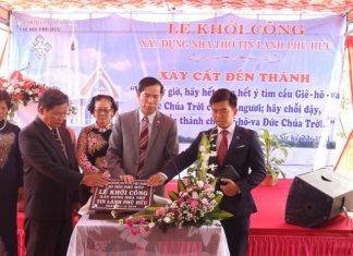Lễ Khởi Công Xây Dựng Nhà Thờ Tin Lành Phú Hữu