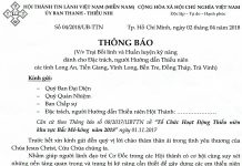 Trại Huấn Luyện Cho Đặc Trách, Người Hướng Dẫn Thiếu Niên k.v. Bắc Mê-kông