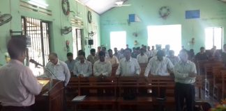 Hiệp Nguyện Tỉnh Ninh Thuận Tháng 5/2018
