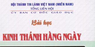 Bài Học Kinh Thánh Hằng Ngày Qúy III 2018