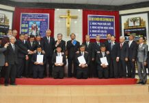 Lễ Tấn Phong Mục Sư Khu Vực III Tại Nhà Thờ Quới Sơn, Bến Tre