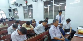 Hiệp Nguyện Giáo Phẩm, Chấp Sự TP. Cần Thơ Tháng 8/2018