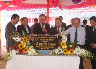 Quảng Nam: Khởi Công Xây Dựng Nhà Thờ Tin Lành Quế Phương