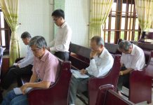 Cần Thơ: Hiệp Nguyện Giáo Phẩm, Chấp Sự Tháng 9/2018