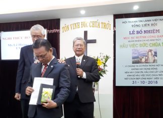 Bổ Nhiệm MS Huỳnh Công Danh Làm Quản Nhiệm Chi Hội Bình Thủy, Tp. Cần Thơ
