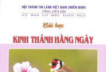 Ủy Ban CĐGD: Giới Thiệu Bài Học Kinh Thánh Hằng Ngày Quý I/2019