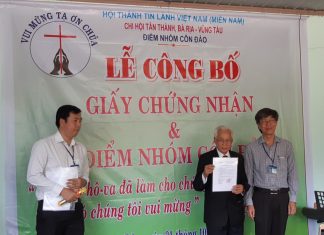 Côn Đảo Chính Thức Có Điểm Nhóm Tin Lành