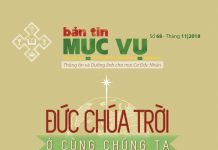 “Đức Chúa Trời Ở Cùng Chúng Ta” – Bản Tin Mục Vụ Số 68