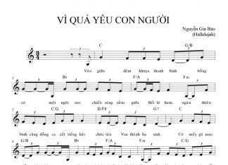Bài Hát: Vì Quá Yêu Con Người