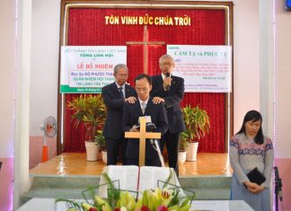 Bến Tre: Hội Thánh Tân Thạch Tiếp Đón Tân Quản Nhiệm