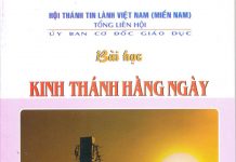 Ủy Ban CĐGD: Giới Thiệu Bài Học Kinh Thánh Hằng Ngày Quý II/2019