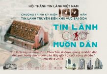 Chương Trình Lễ Kỷ Niệm 100 Năm Tin Lành Đến Khu Vực Sài Gòn