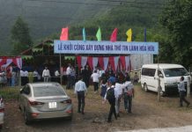 Quảng Nam: Lễ Khởi Công Xây Dựng Nhà Thờ Hòa Hữu
