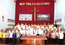 Hội Đồng Giáo Phẩm Thăm Viếng Các Hội Thánh tại tỉnh Bình Phước